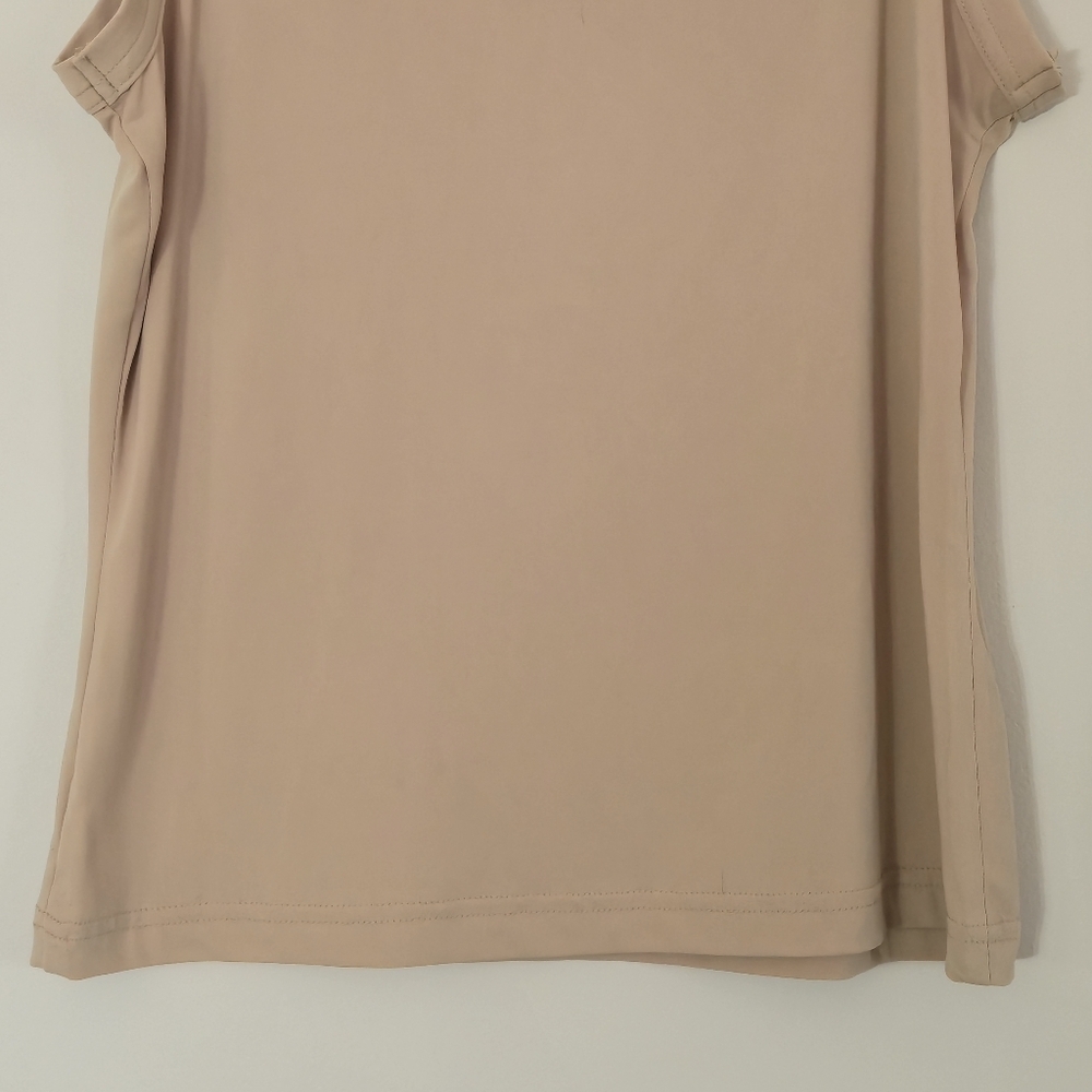 Reitmans L Tank Top Y2K Minimalist Neutral Layering Cami Made in Canada Vintage - Picture 7 of 9